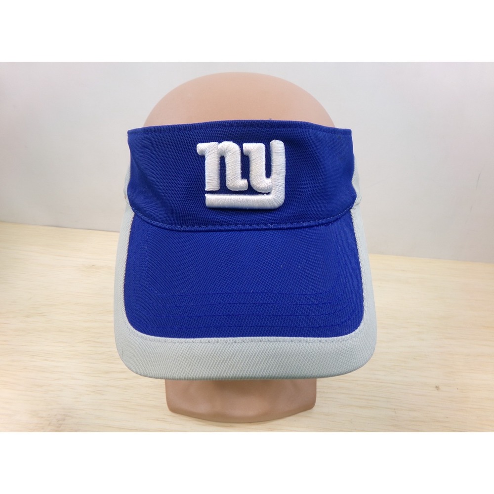 Reebok On Field Visor Cap NFL New York Giants Adjustable OSFM Blue